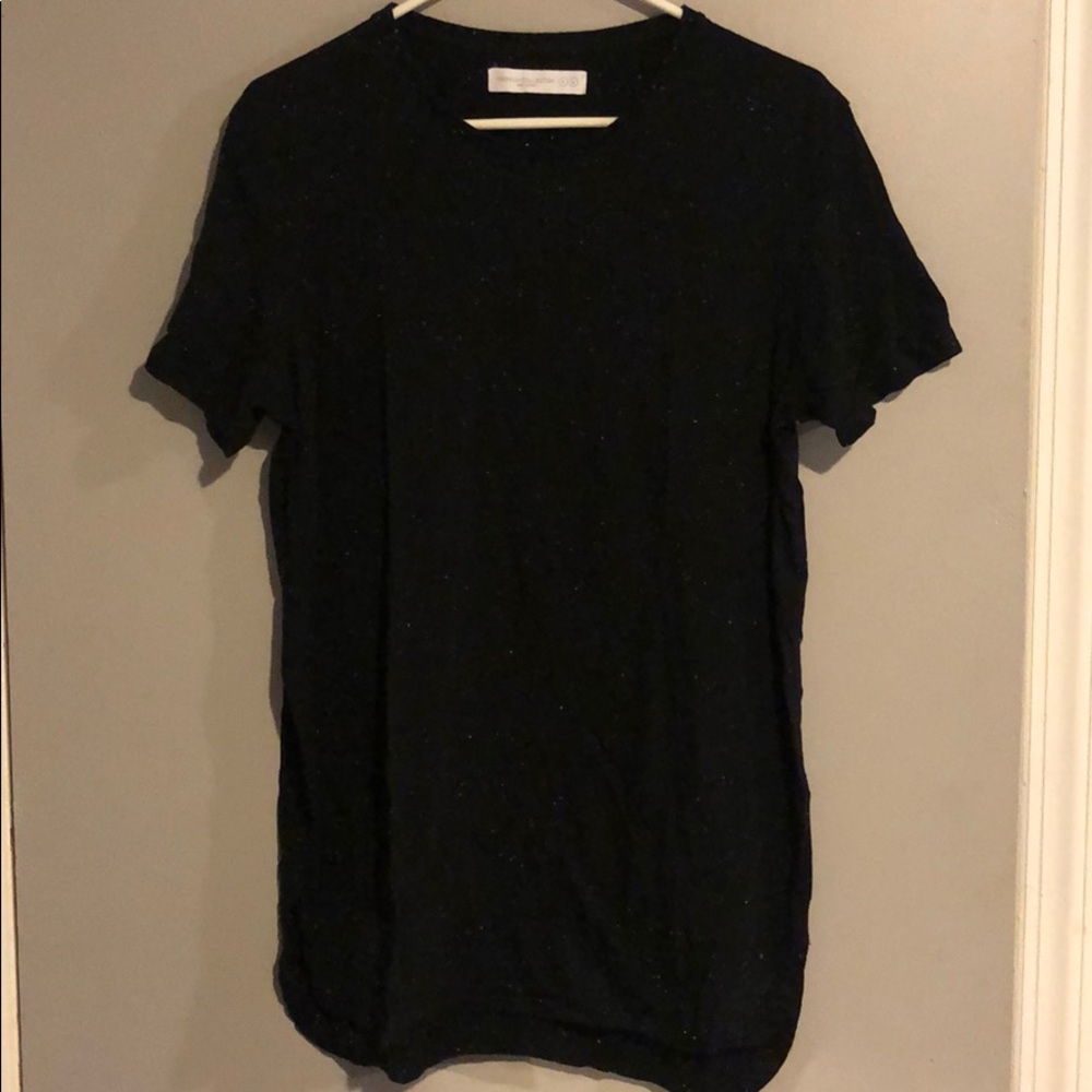 Cotton On Black Dotted Essential Crew Tee